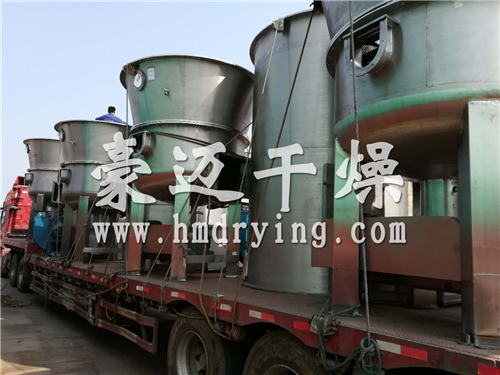 江西4套圆形沸腾床干燥机顺利发货
